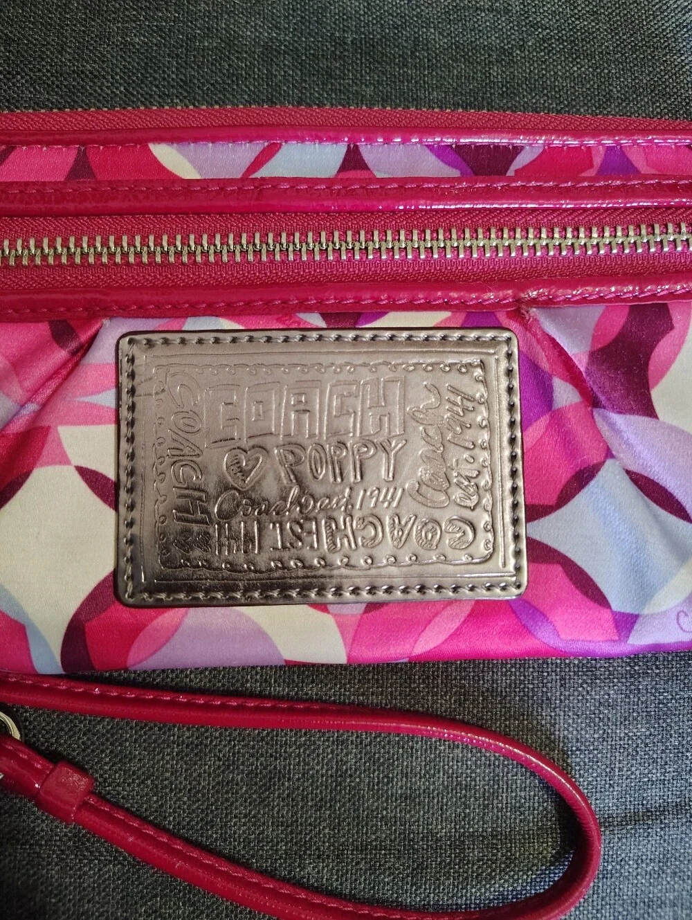 Coach Poppy Wristlet Wallet